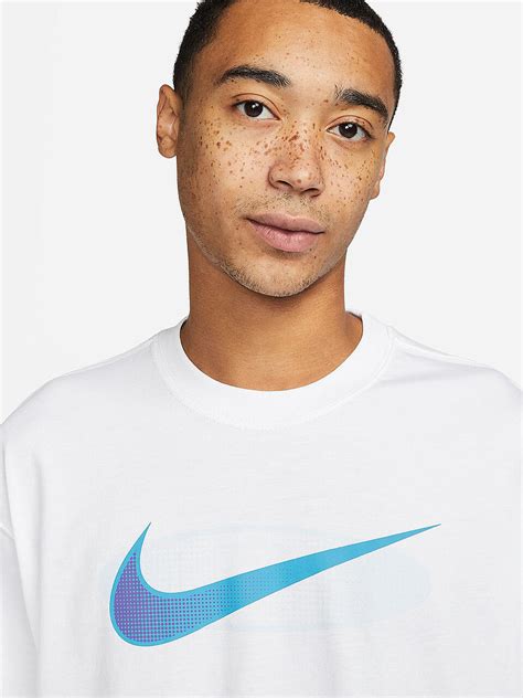 nike t shirt uni weiß|Herren Weiß Oberteile & T.